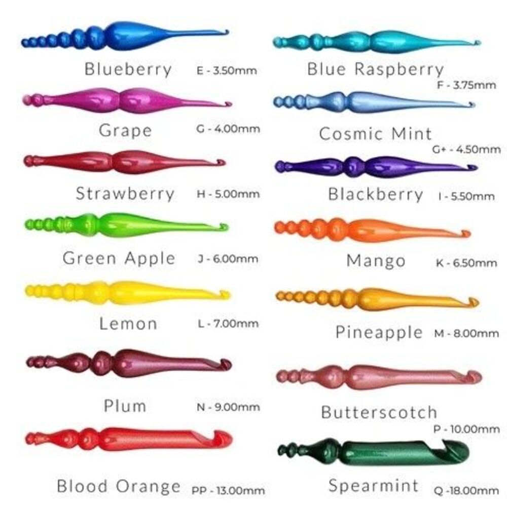 Furls Candy Shop Crochet Hooks (K - 6.50MM) Mango - Picture 3 of 4